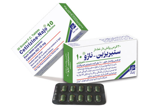 قرص سیتریزی بهترین قرص بعد از کاشت ابرو